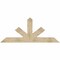 Ekena Millwork Saratoga Rough Sawn Timber Gable Bracket, Douglas Fir, 72"W x 30"H x 6"D x 6"F, 10/12 Pitch GBW072X30X0606SAR00RDF - alternate 1